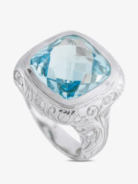 SeidenGang topaz and diamond ring
