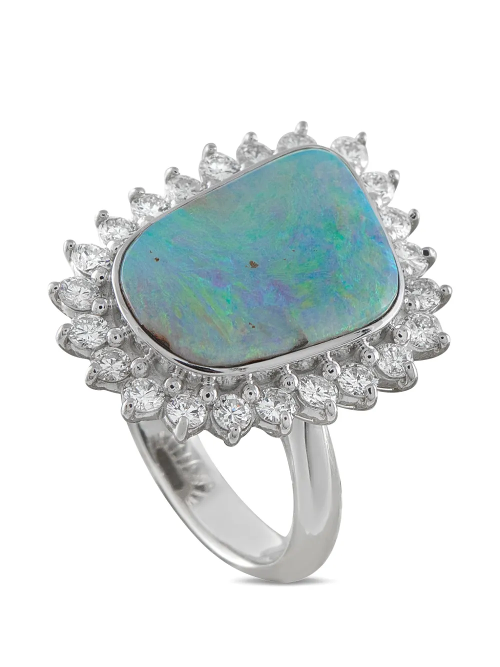 LB Exclusive opal and diamond ring - Argento