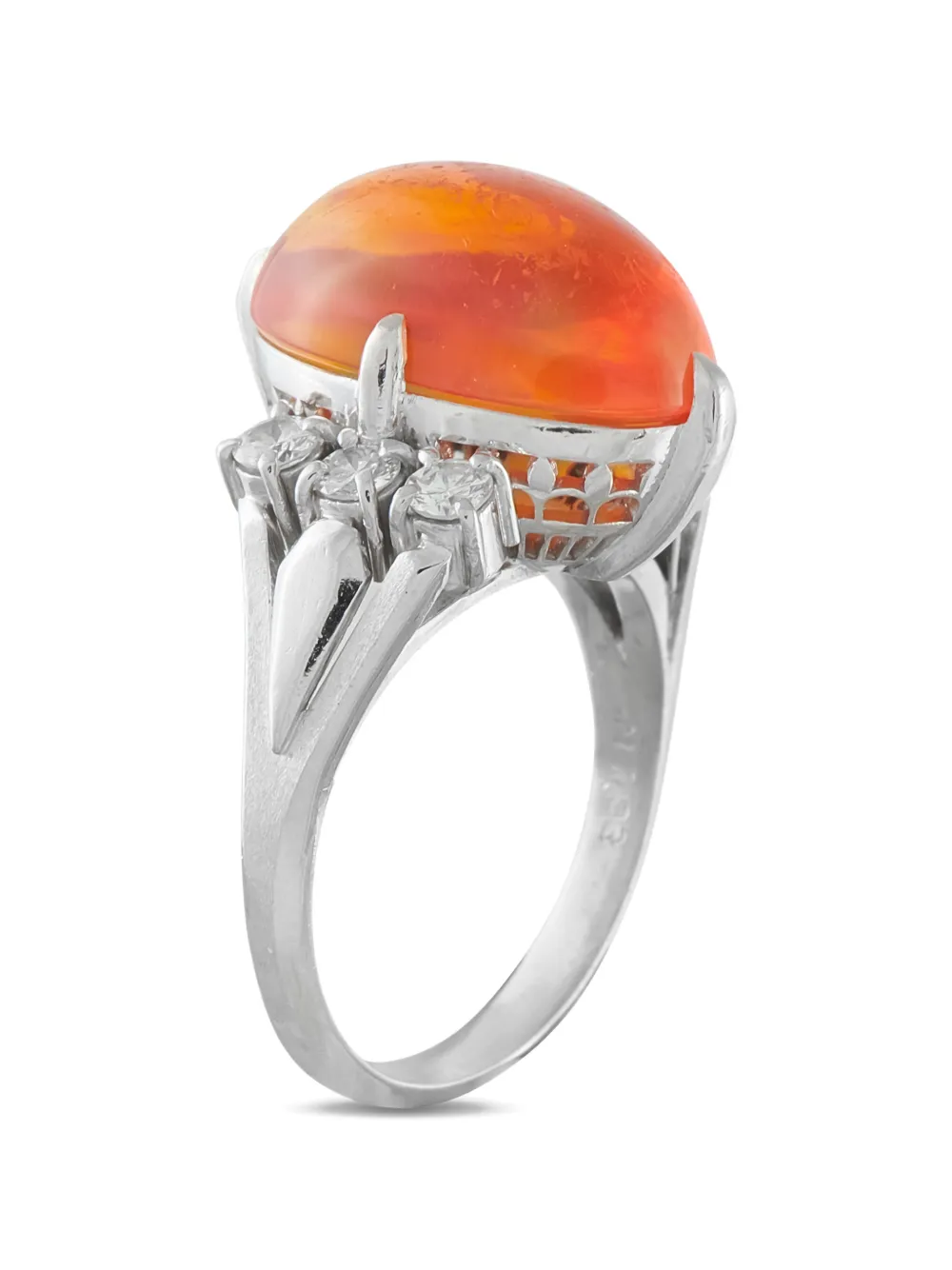 LB Exclusive opal and diamond ring - Argento