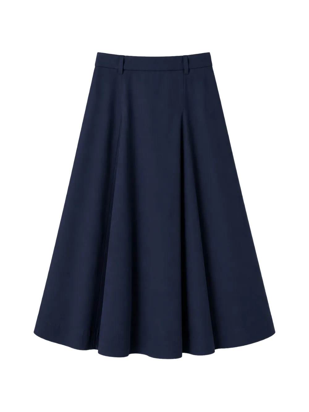 Liviana Conti Nelly belted pleated midi skirt - Blu