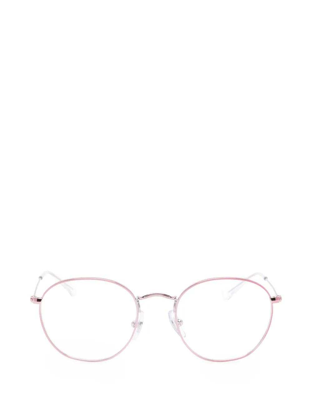 RAY-BAN JUNIOR Brille mit rundem Gestell - Rosa