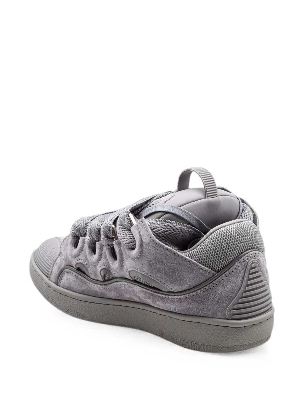 Lanvin Curb leren sneakers Grijs