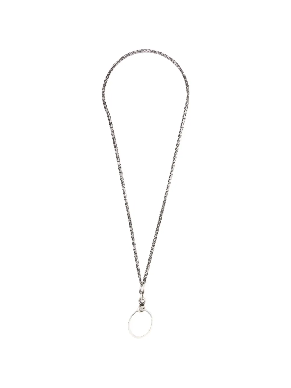 WERKSTATT:MÜNCHEN multi-chain ring-pendant necklace | Silver | Image 1