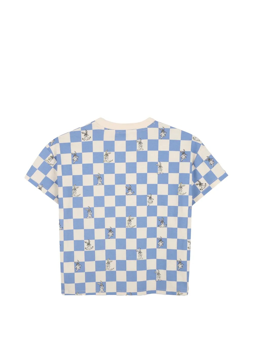 Kenzo Kids T-shirt met print Blauw