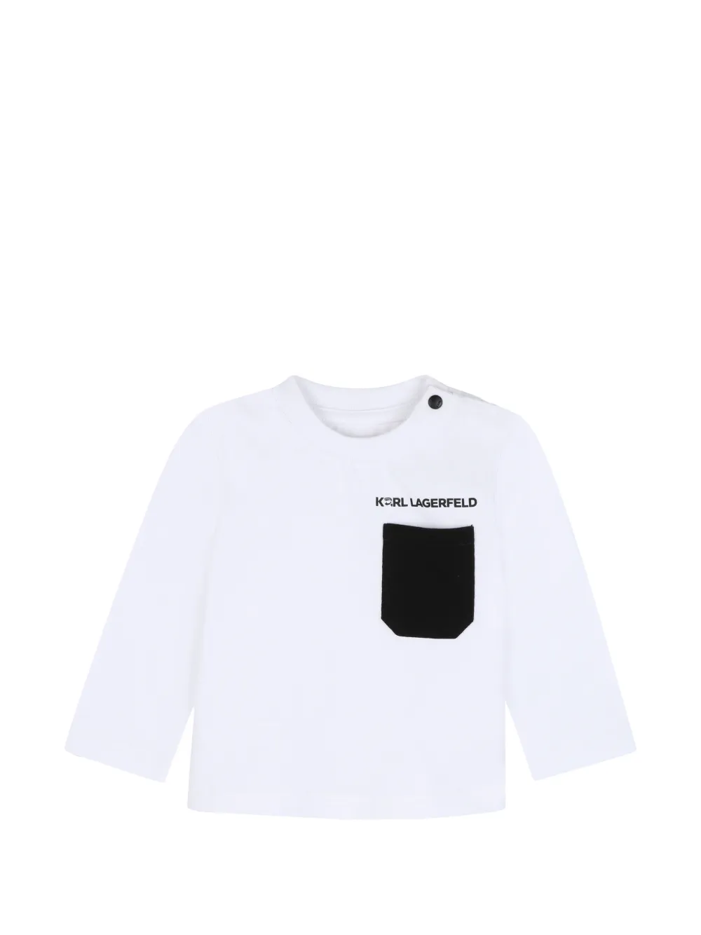 Karl Lagerfeld Kids Trainingspak met logoprint Beige