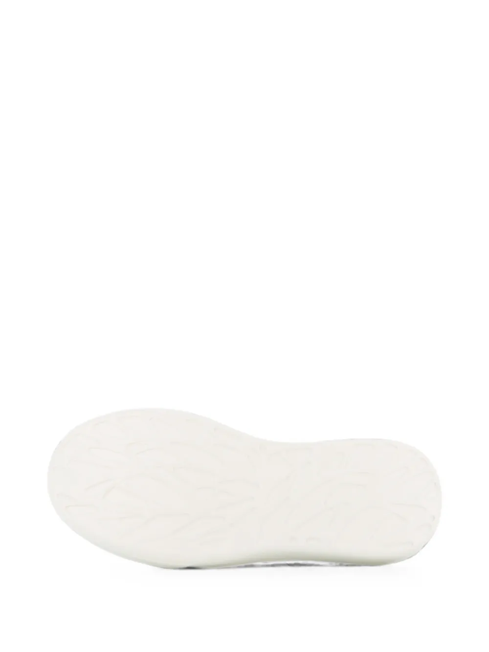 Karl Lagerfeld Kids Kapri leren sneakers met logo-applicatie Zwart