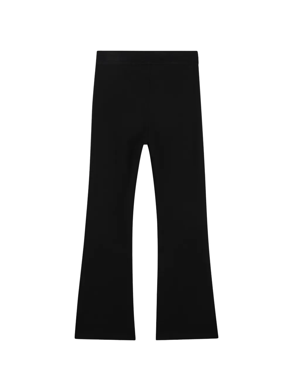 Kenzo Kids Boke flared broek met bloemenpatch Zwart
