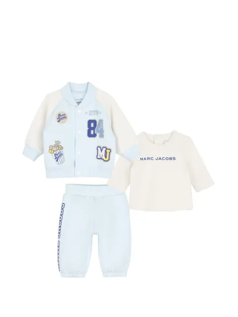 Marc Jacobs Kids traje deportivo con parche del logo