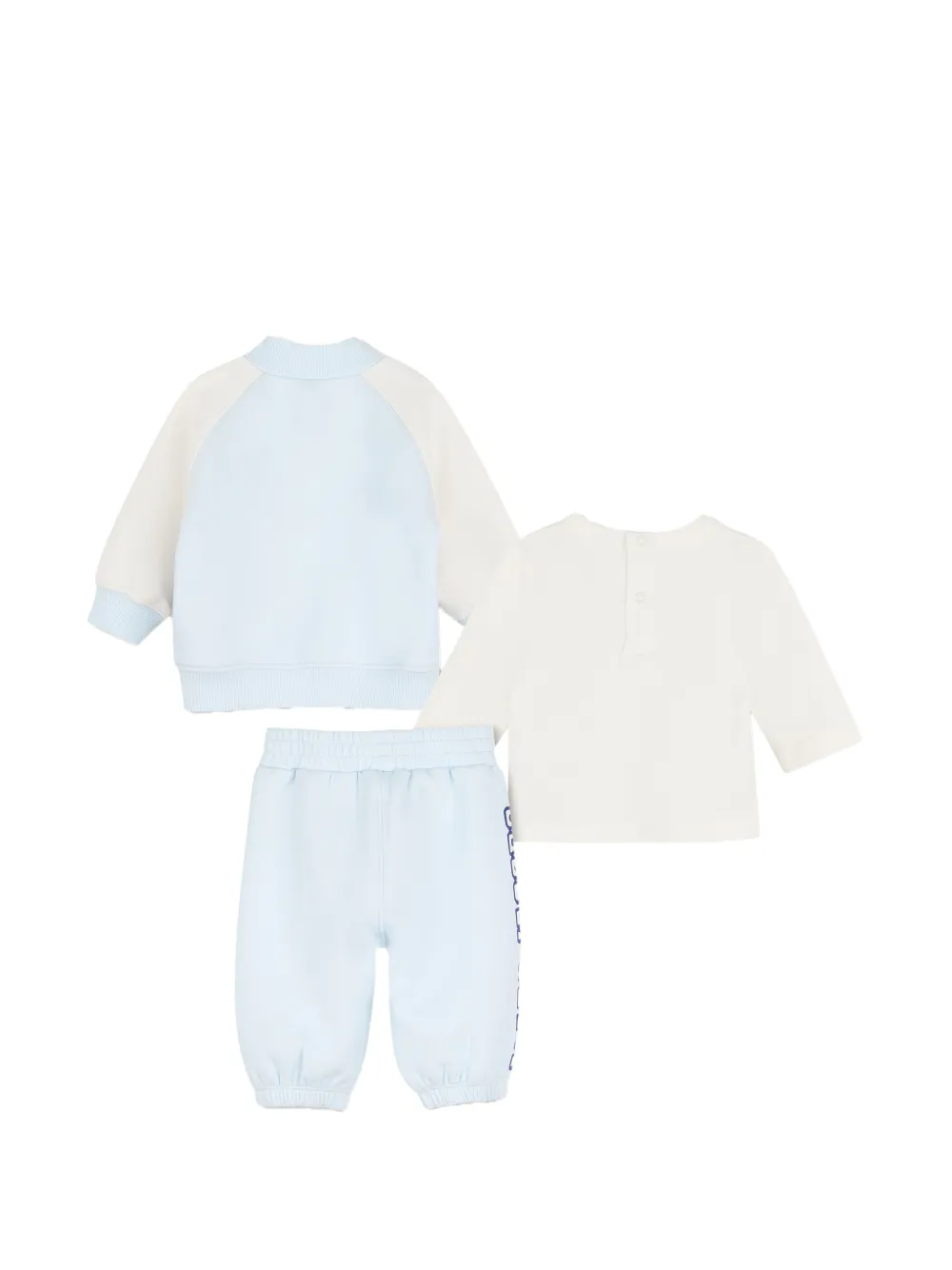 Marc Jacobs Kids Trainingspak met logopatch Blauw