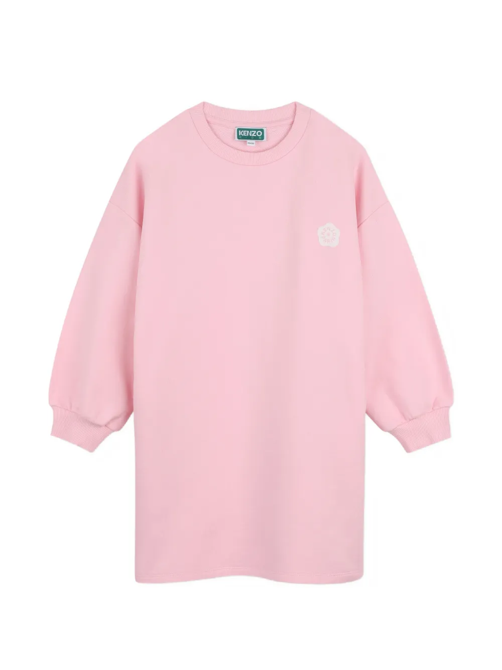 Kenzo Kids Abito Boke Flower - Rosa