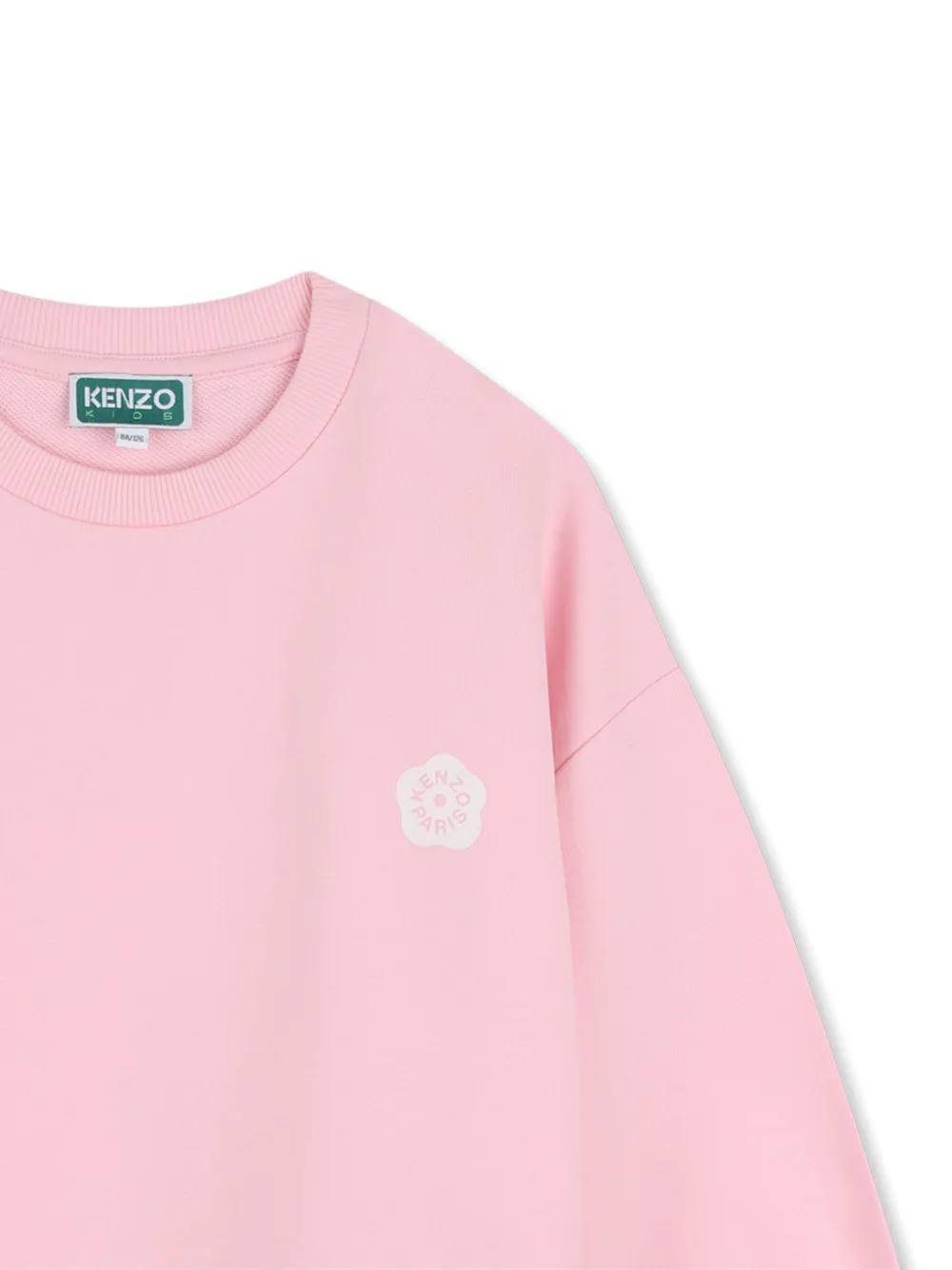 Kenzo Kids Boke Flower jersey jurk Roze
