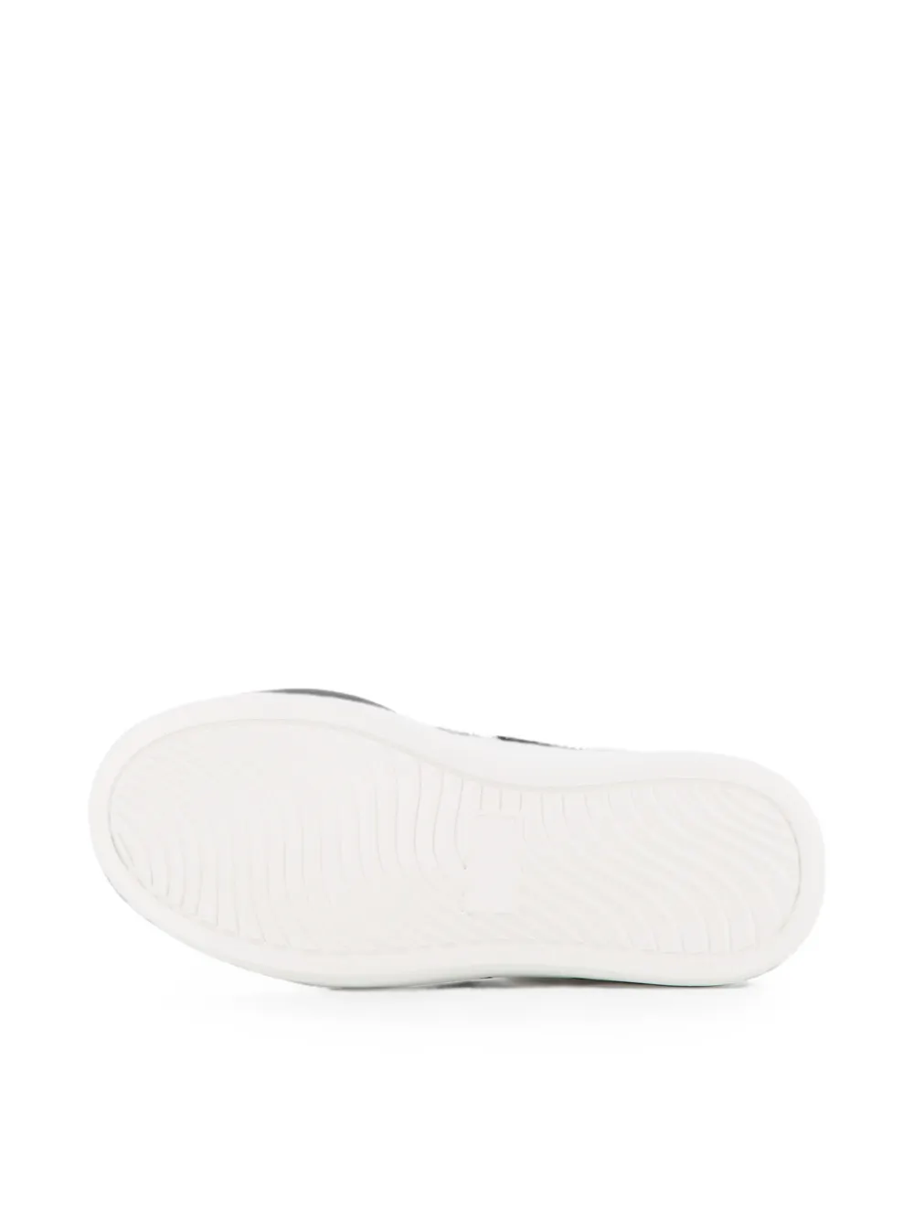 Karl Lagerfeld Kids logo-print lace-up leather sneakers Wit