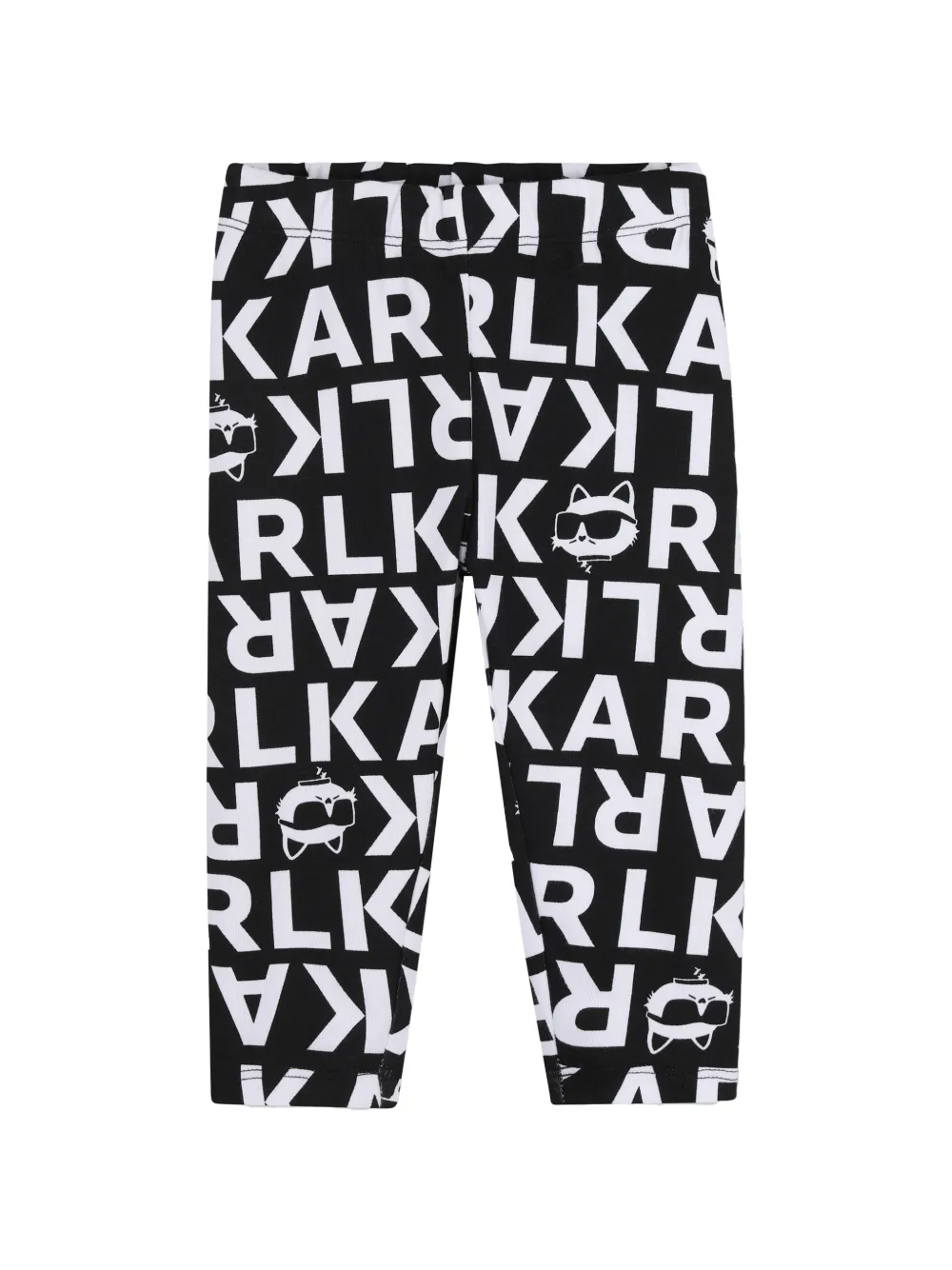 Karl Lagerfeld Kids Choupette katoenen trainingspak verfraaid met stras en logo-print Groen