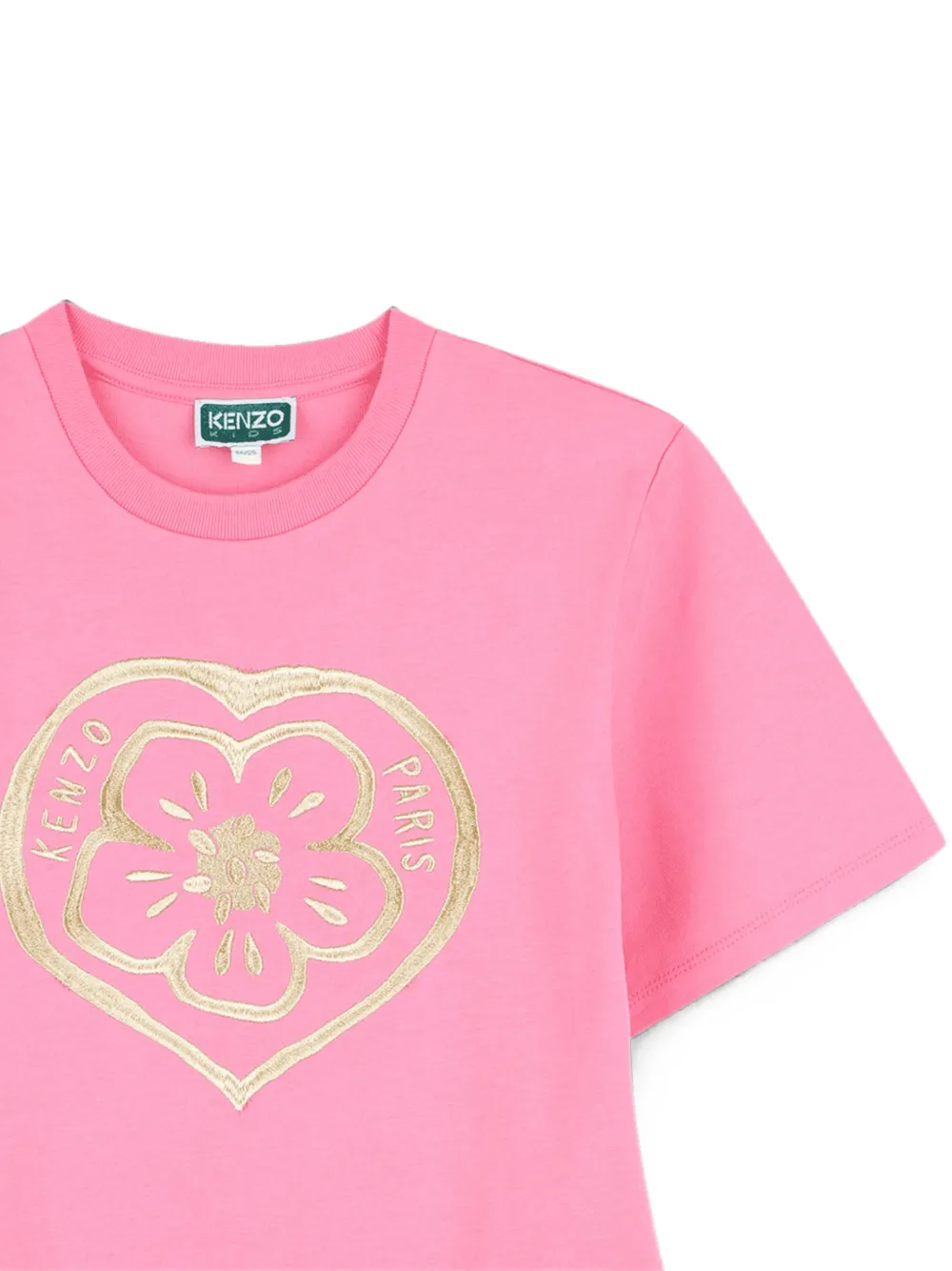 Kenzo Kids Boke Flower jurk met patroon Roze