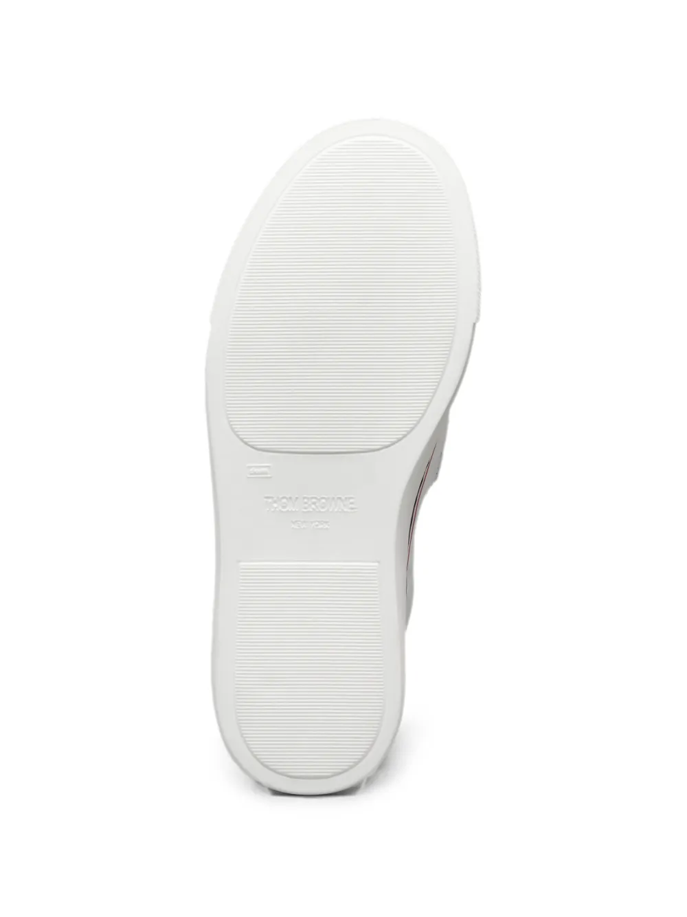 Thom Browne Kids Canvas Tennis Mary Jane schoenen Wit