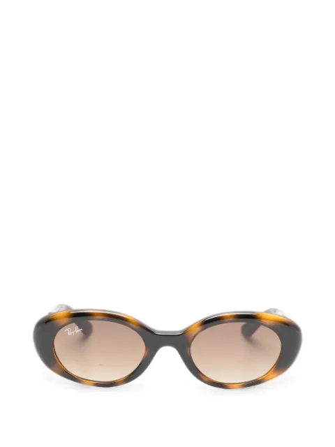 RAY-BAN JUNIOR Occhiali da sole ovali con effetto tartarugato