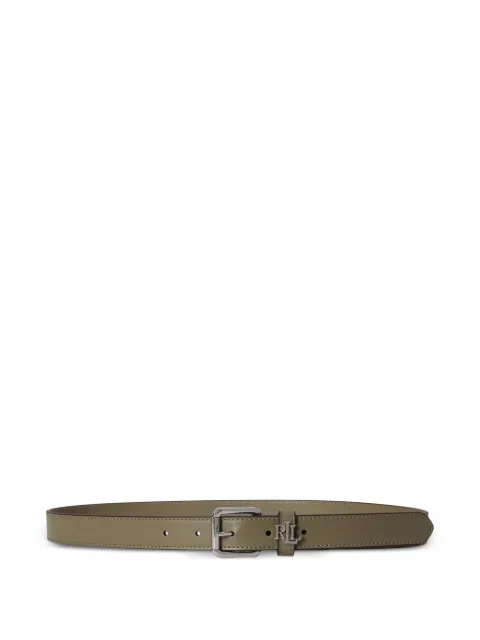 Lauren Ralph Lauren cinturón skinny con logo
