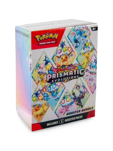 Pokemon Scarlet & Violet Prismatic Evolutions Booster bundle