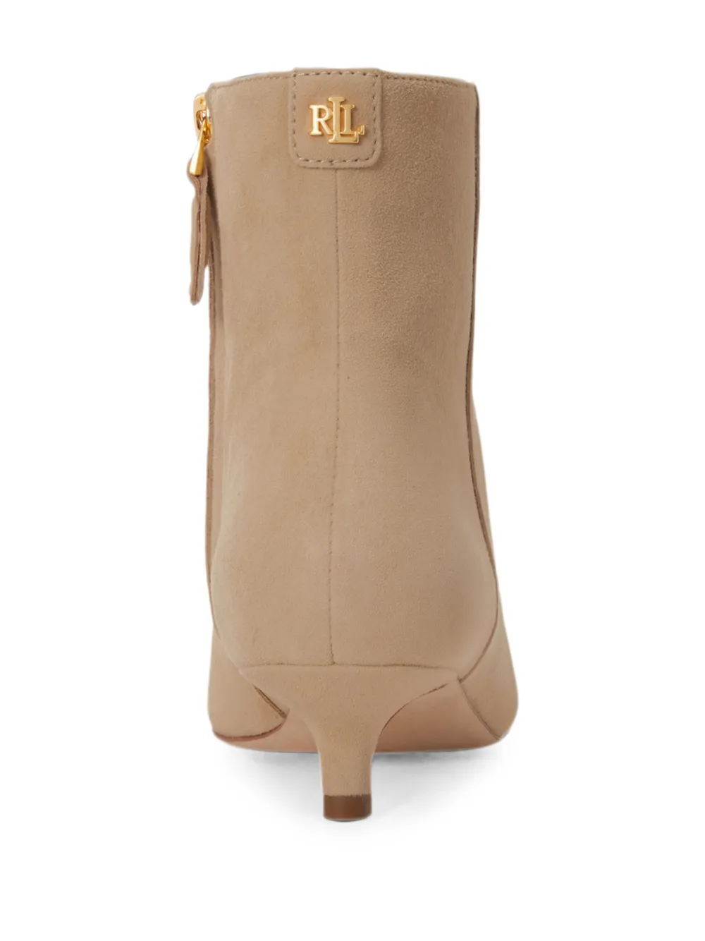 Lauren Ralph Lauren Francesca pointed-toe ankle boots Beige