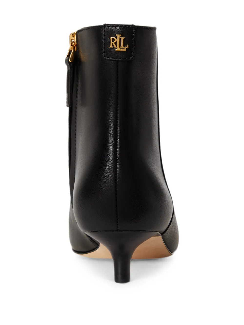 Lauren Ralph Lauren Francesca pointed-toe ankle boots Zwart