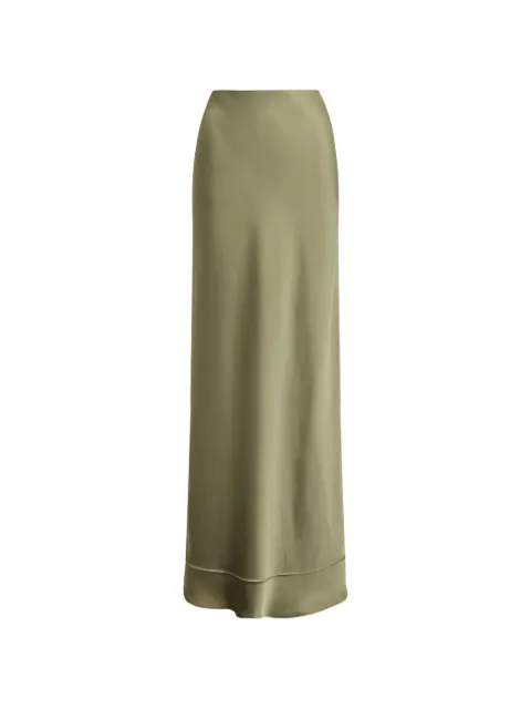 Lauren Ralph Lauren satin-charmeuse A-line maxi skirt