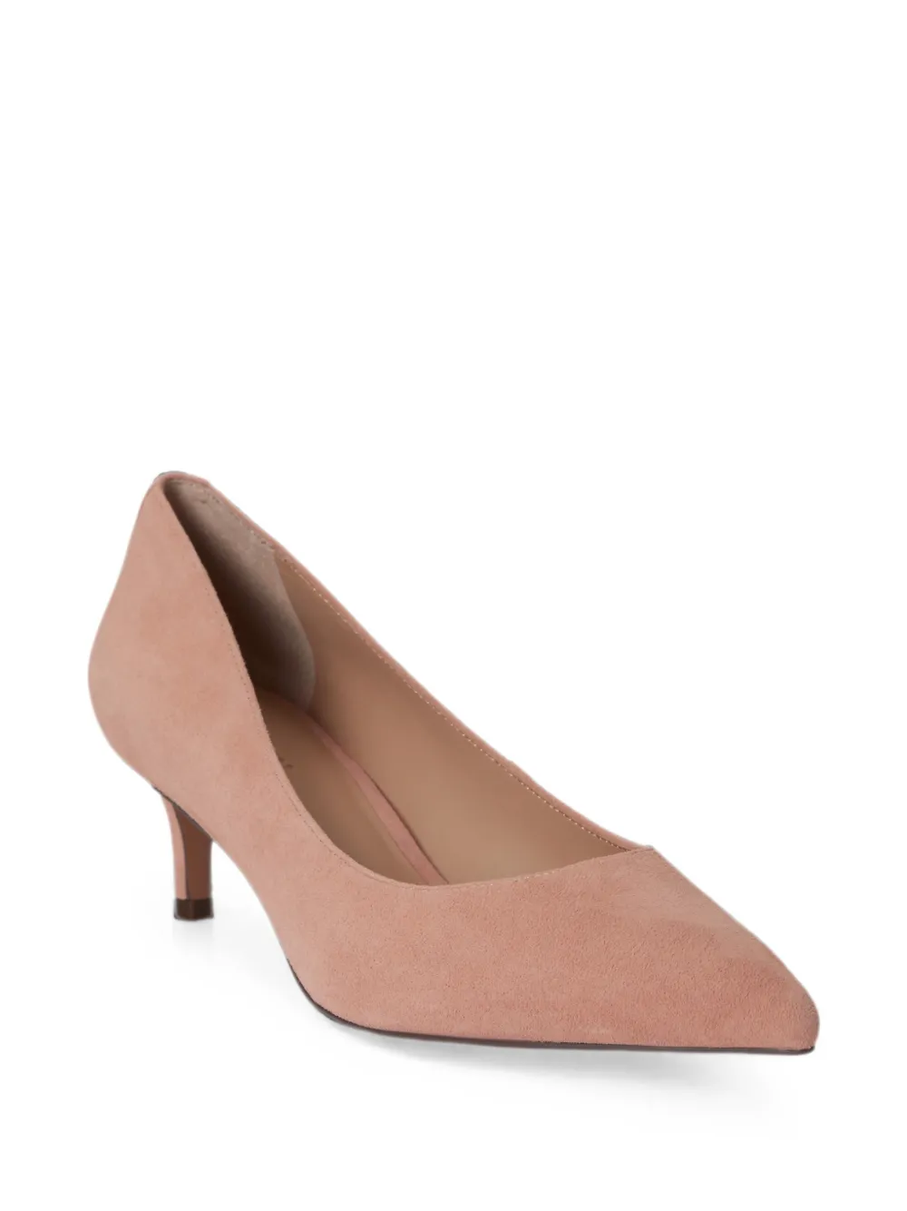 Lauren Ralph Lauren Adrienne suede pumps Roze