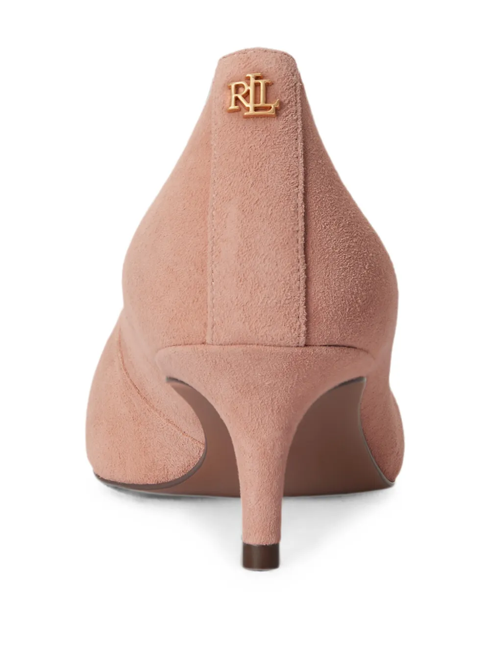 Lauren Ralph Lauren Adrienne suede pumps Roze