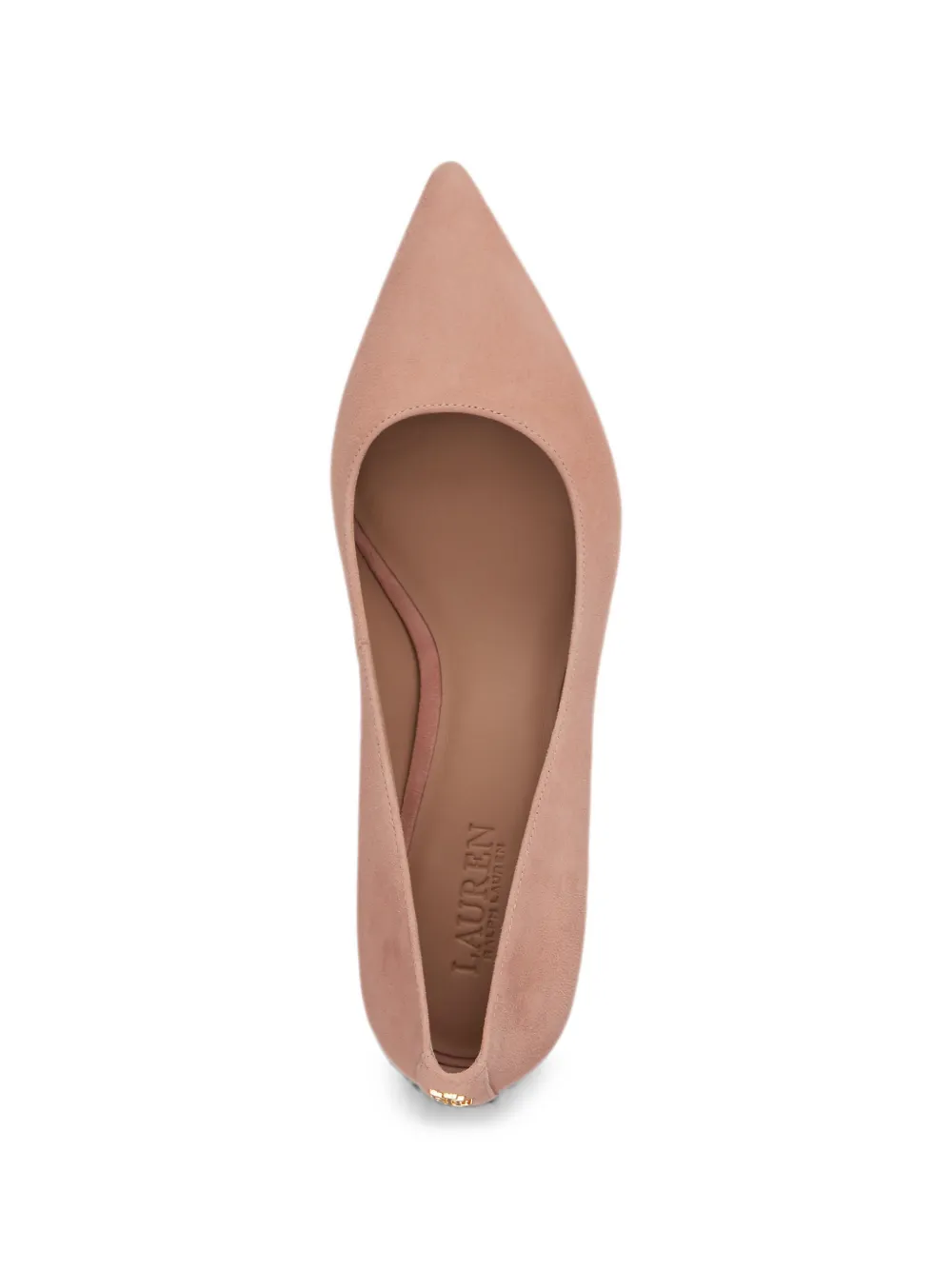 Lauren Ralph Lauren Adrienne suede pumps Roze
