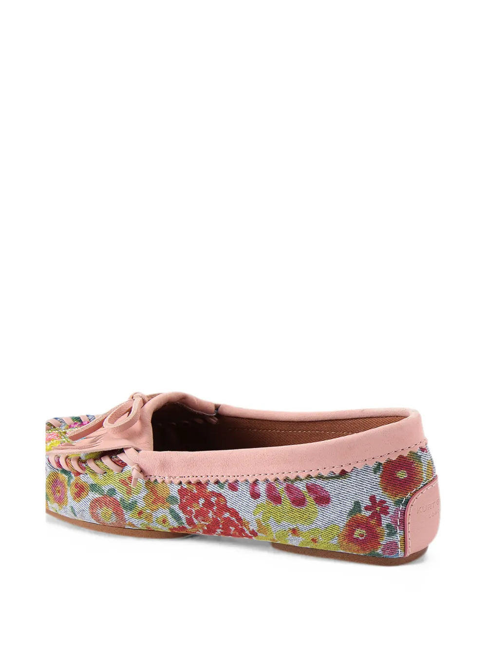 Kurt Geiger London beaded moccasins Roze