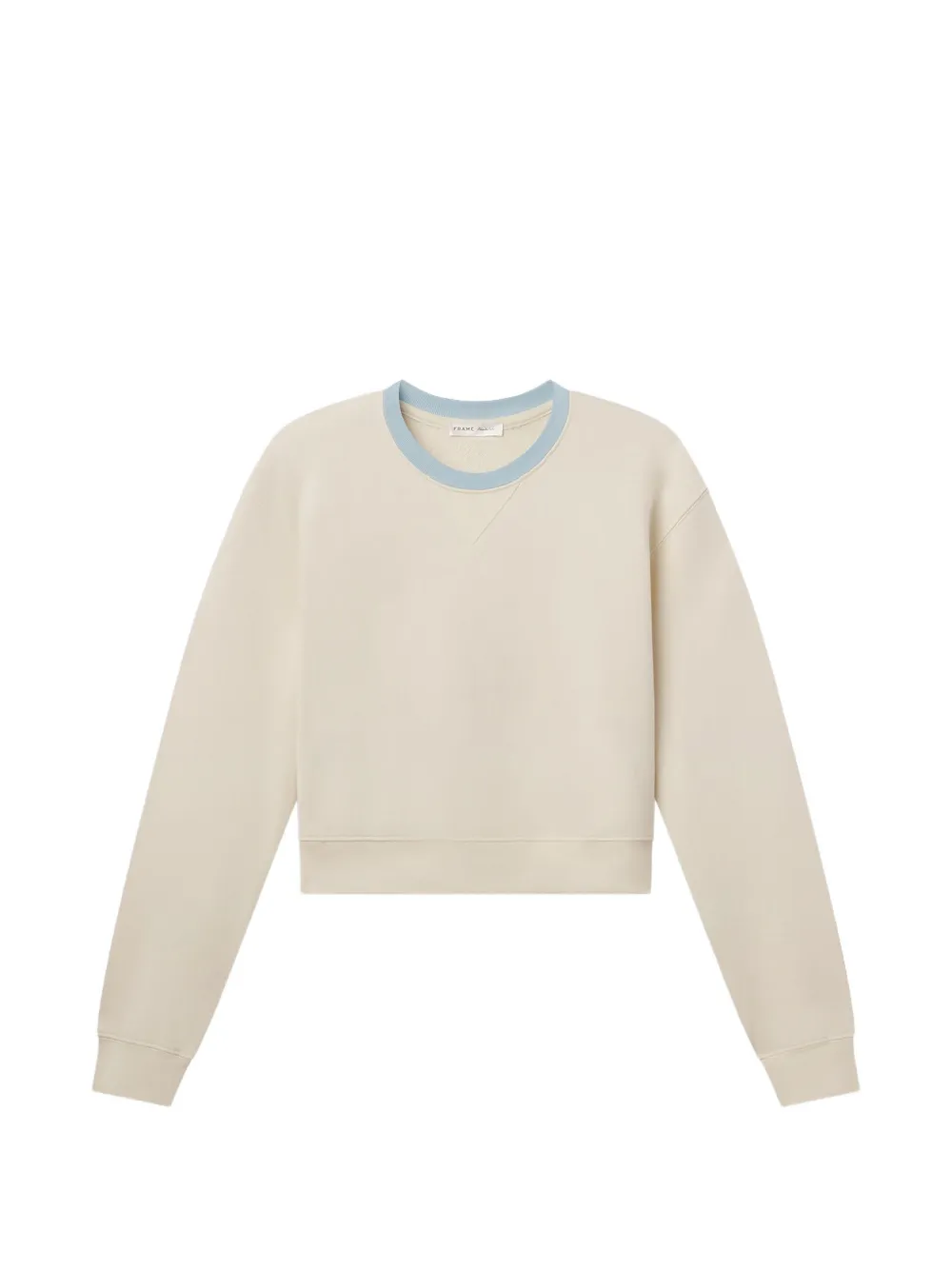 FRAME The Monte Carlo cropped sweater - Toni neutri