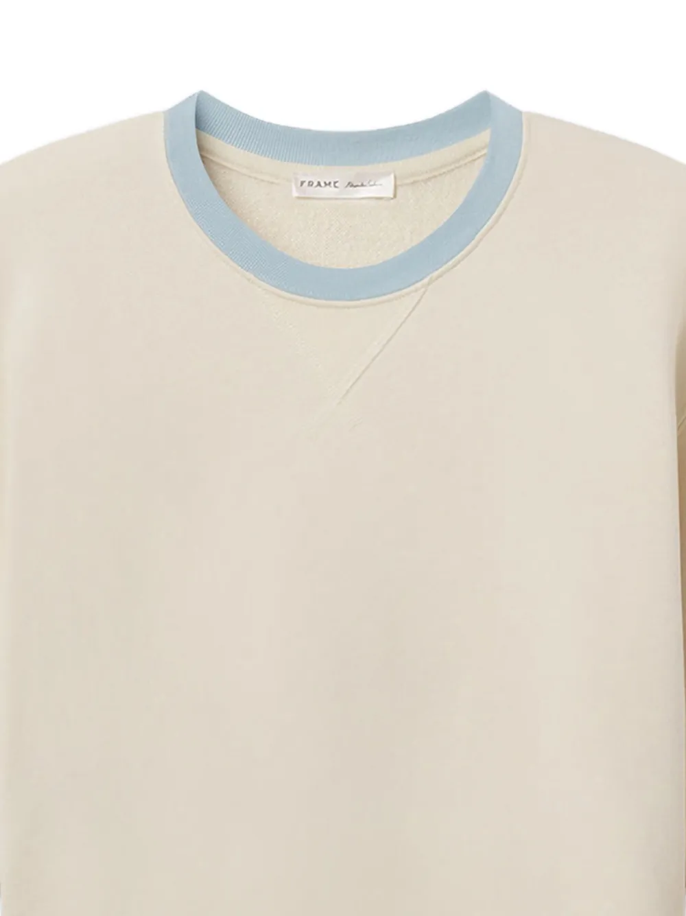 FRAME The Monte Carlo cropped trui Beige