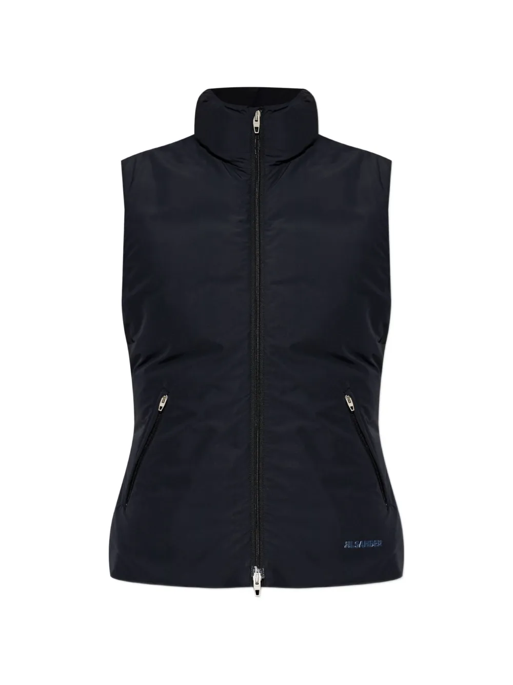 Jil Sander Gilet con stampa - Blu