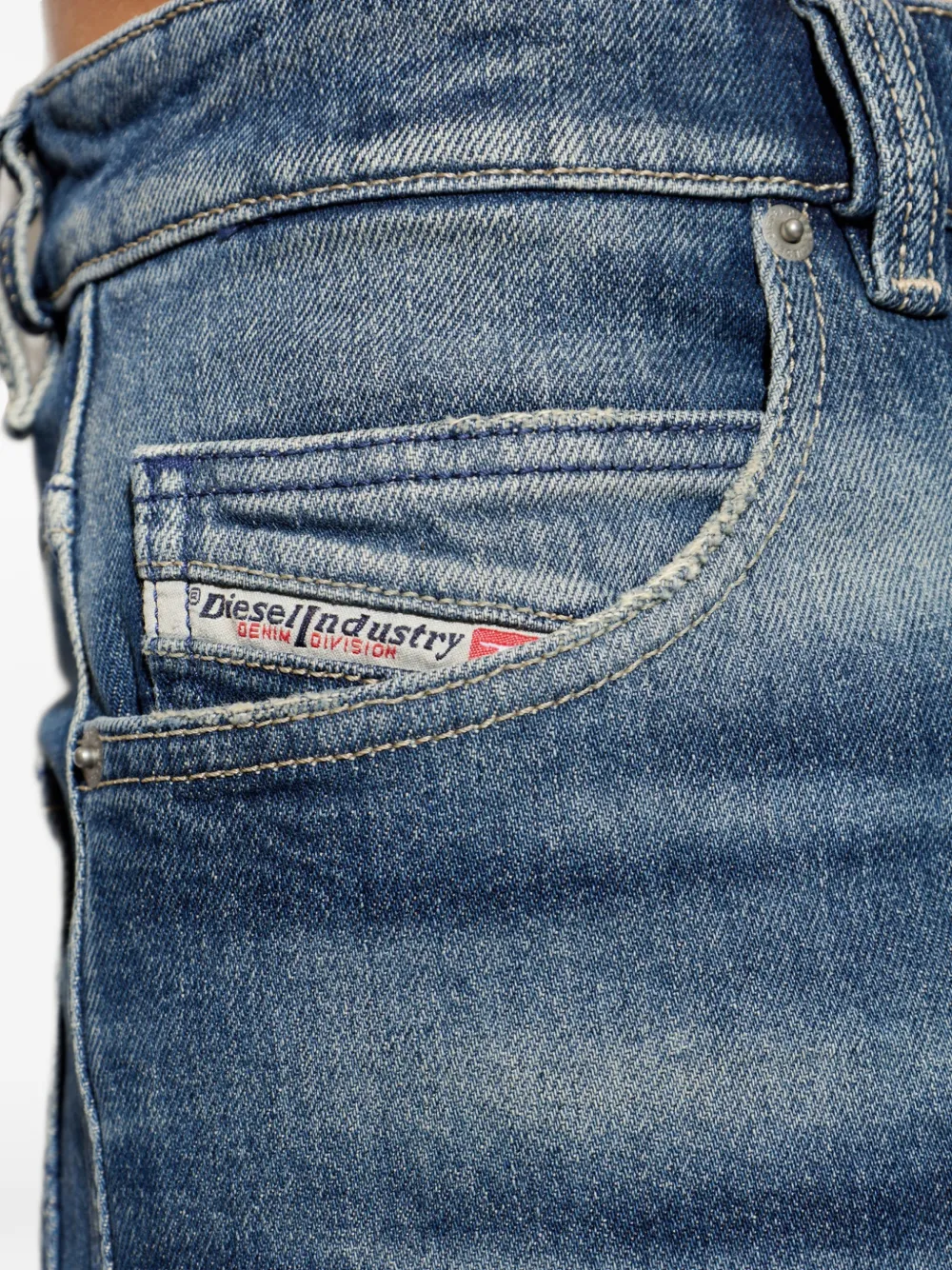 Diesel 1993 D-VYL jeans met vervaagd effect Blauw