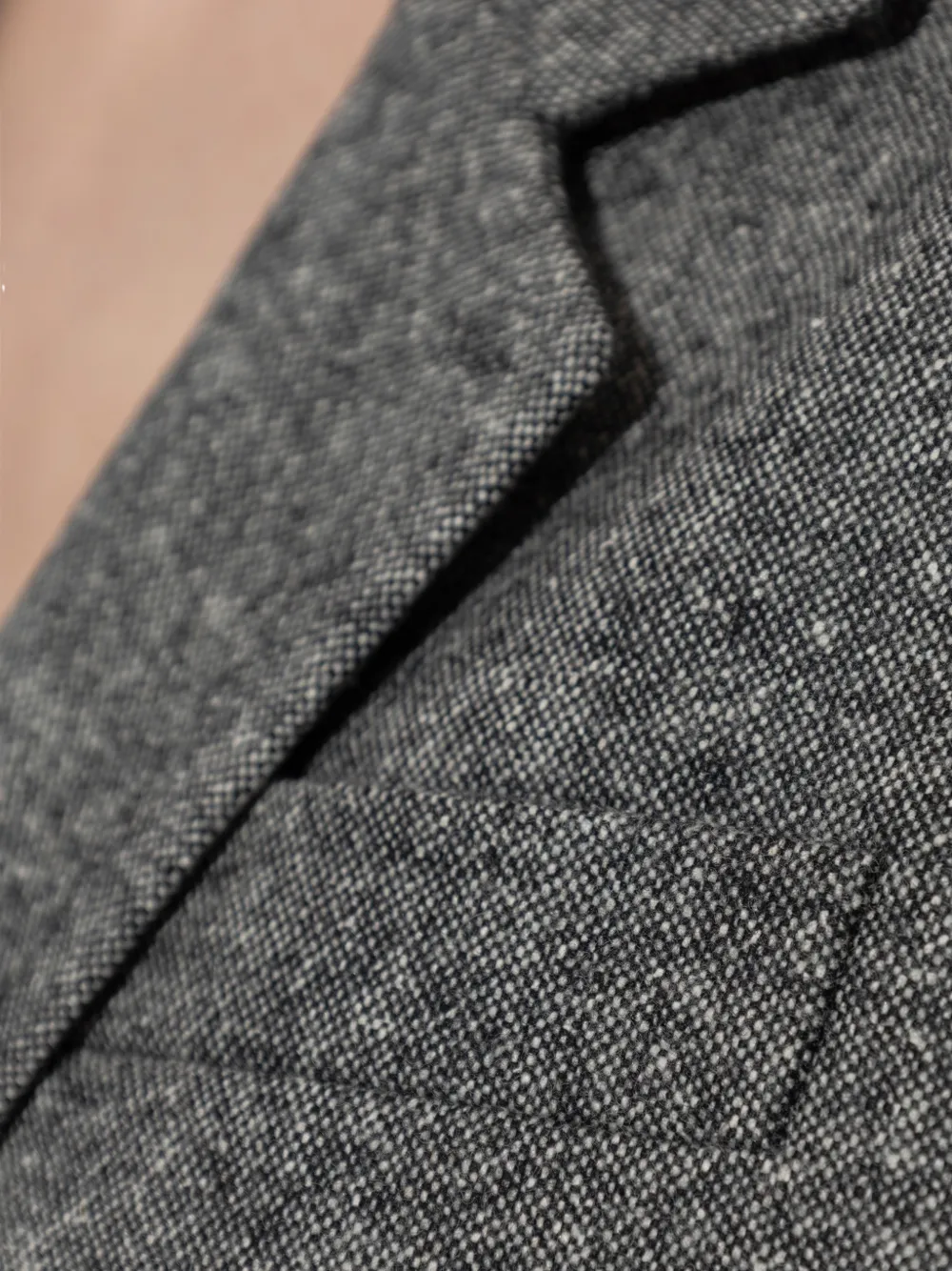 MM6 Maison Margiela Gilet met mélange-effect Grijs