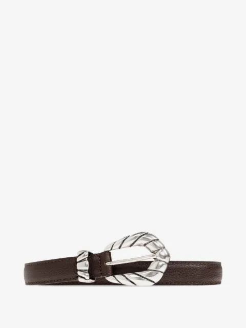IRO buckle-fastening leather belt