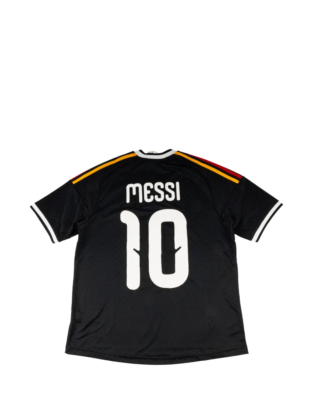 KITH x Messi x adidas T-shirt met geborduurd logo Zwart