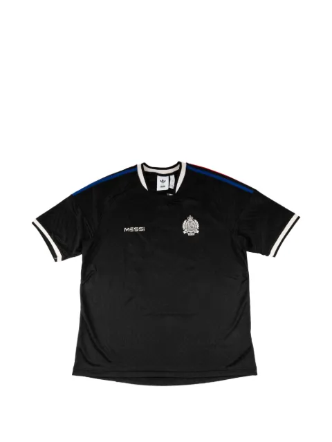 KITH x Messi x Adidas embroidered-logo T-shirt