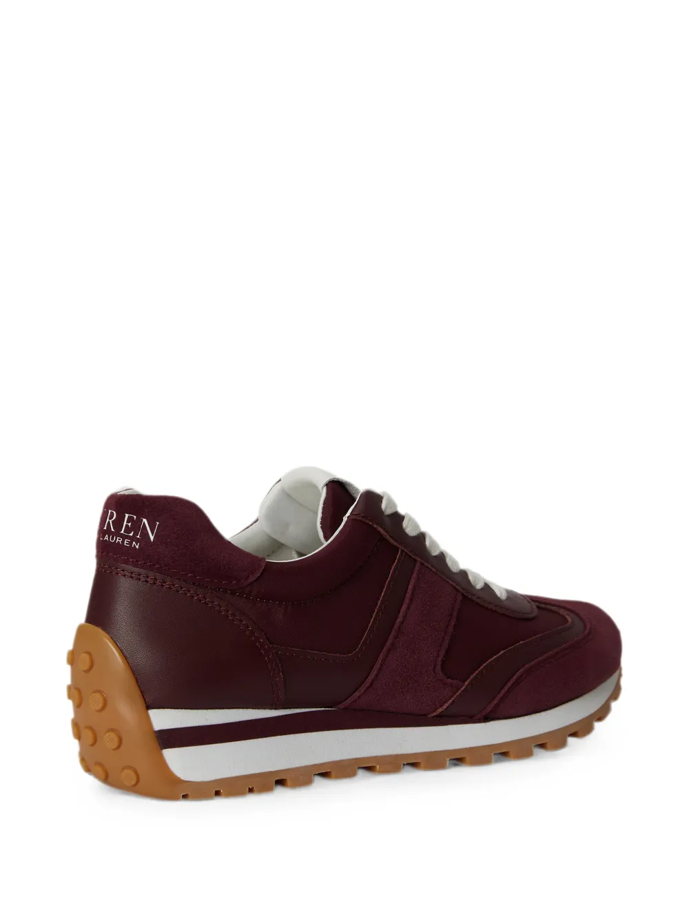 Lauren Ralph Lauren Dani color-blocked sneakers Rood
