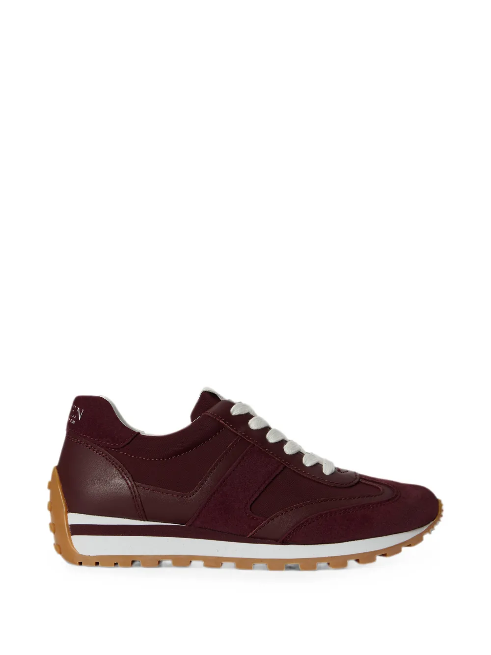 Lauren Ralph Lauren Dani color-blocked sneakers Rood