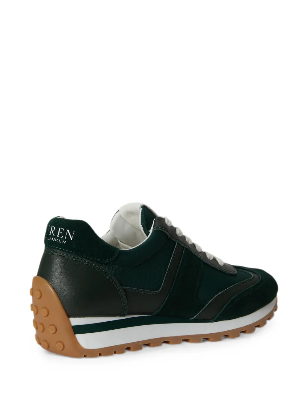 Lauren Ralph Lauren Dani sneakers met colourblocking Groen