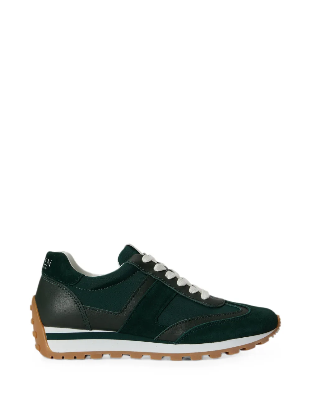 Lauren Ralph Lauren Dani sneakers met colourblocking Groen