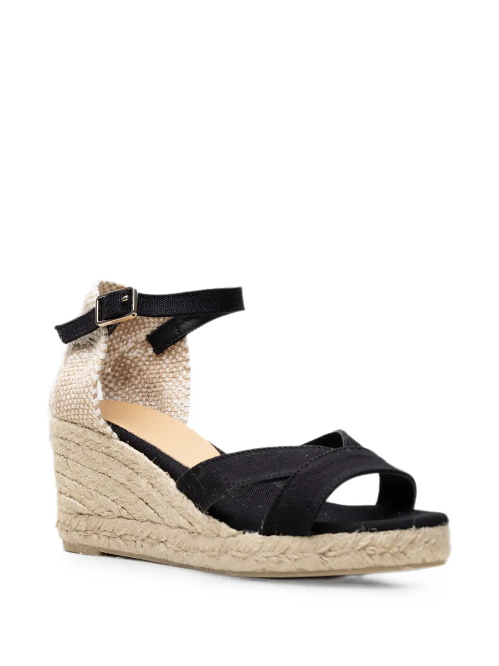 Castañer Bruna wedge espadrilles Zwart