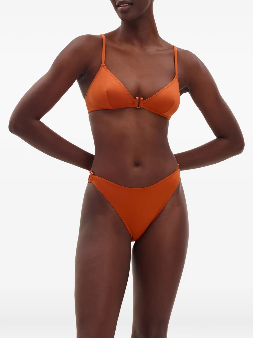 ERES Audacious high-waist bikinislip Oranje