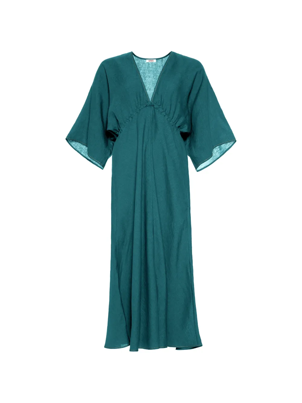 Eres Brillance V-neck Maxi Dress In 그린