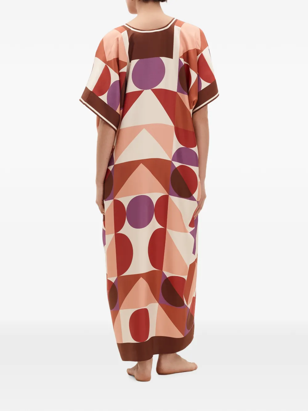 ERES Berry Caftan in Multicolour, view 5