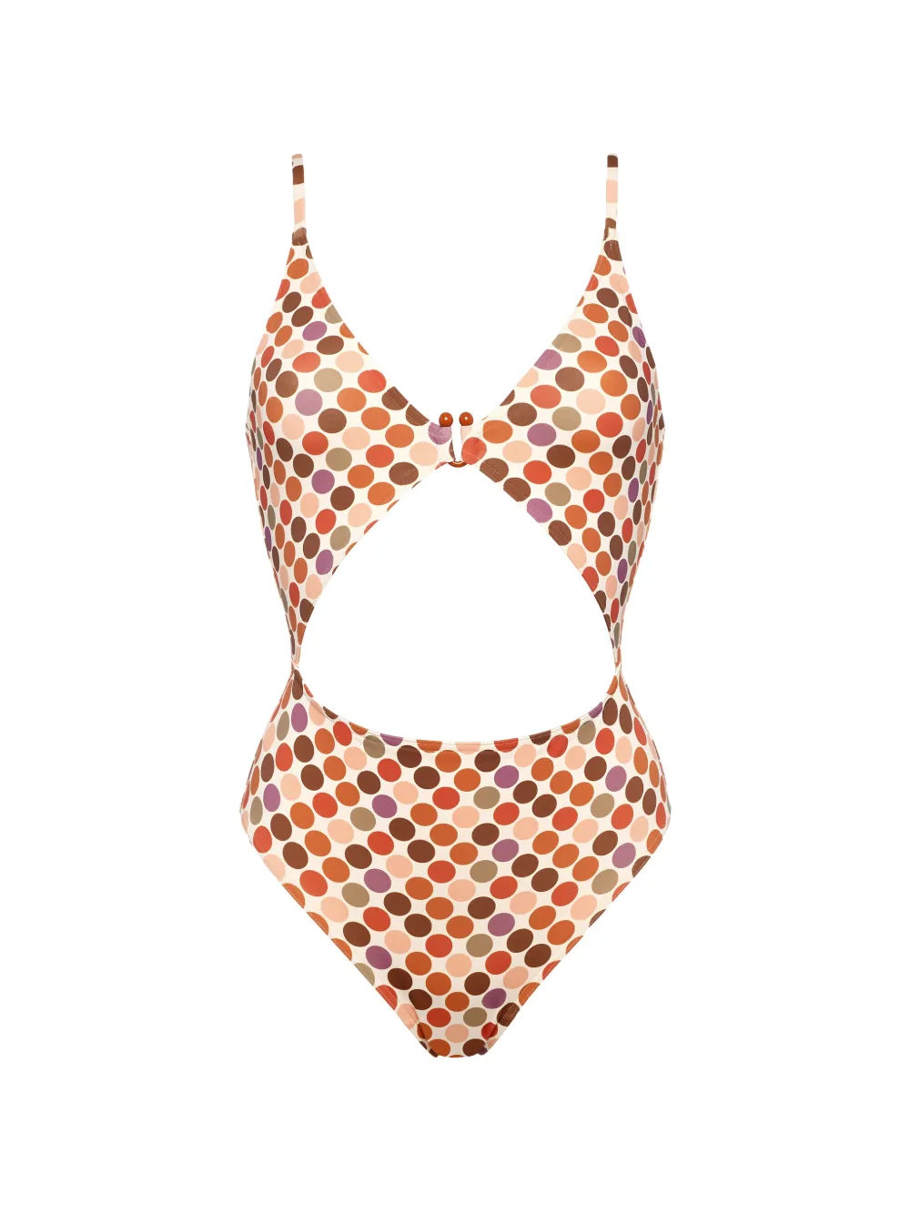 ERES Badeanzug mit Polka Dots - Nude