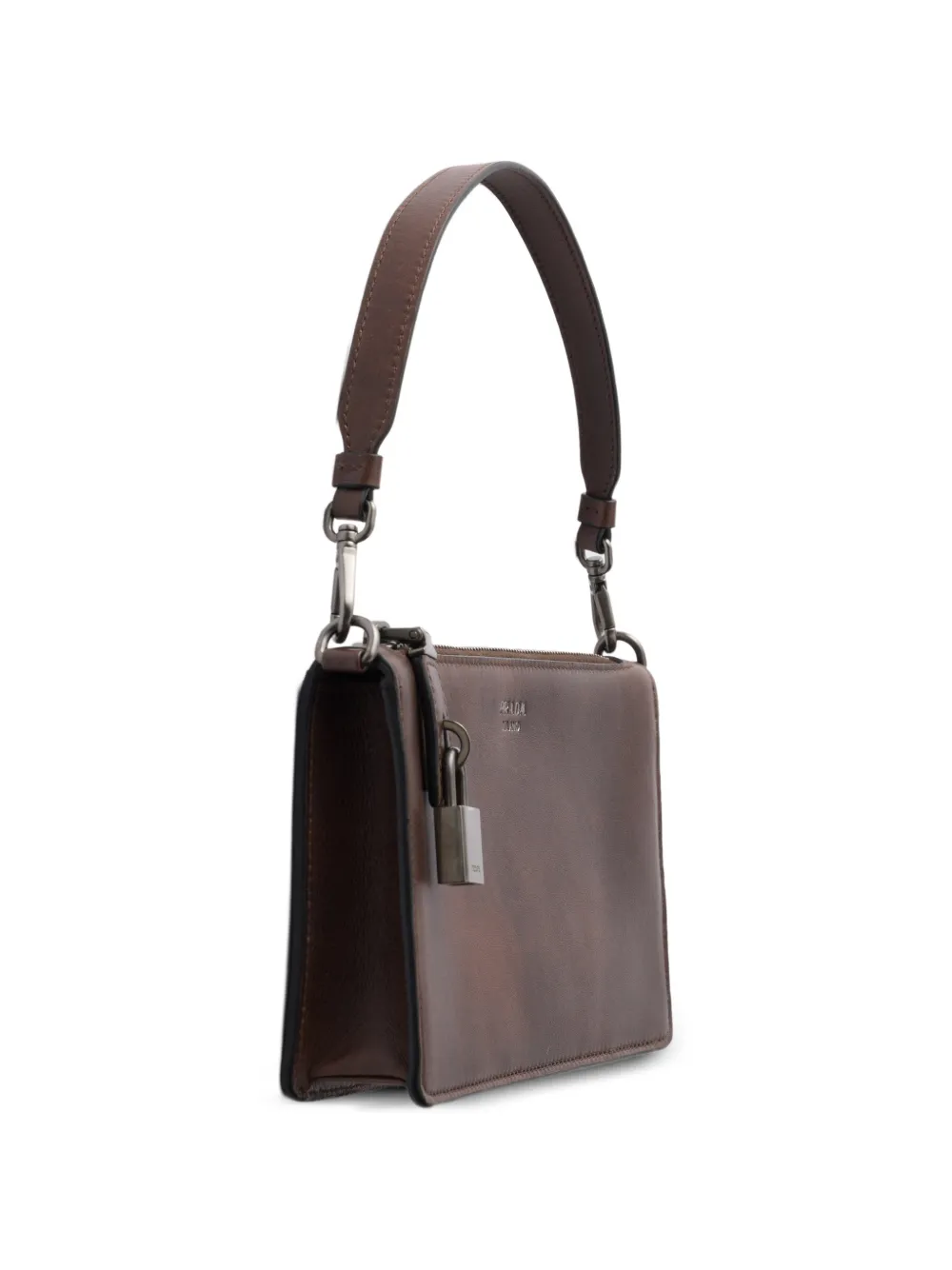 Prada Leren buidel Bruin