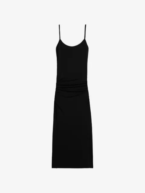 TOTEME draped midi dress