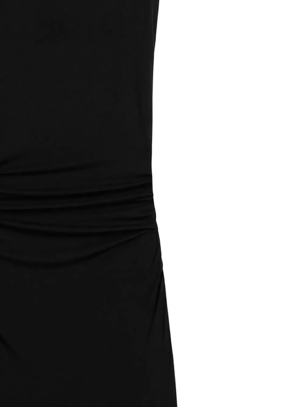 TOTEME Gedrapeerde midi-jurk Zwart