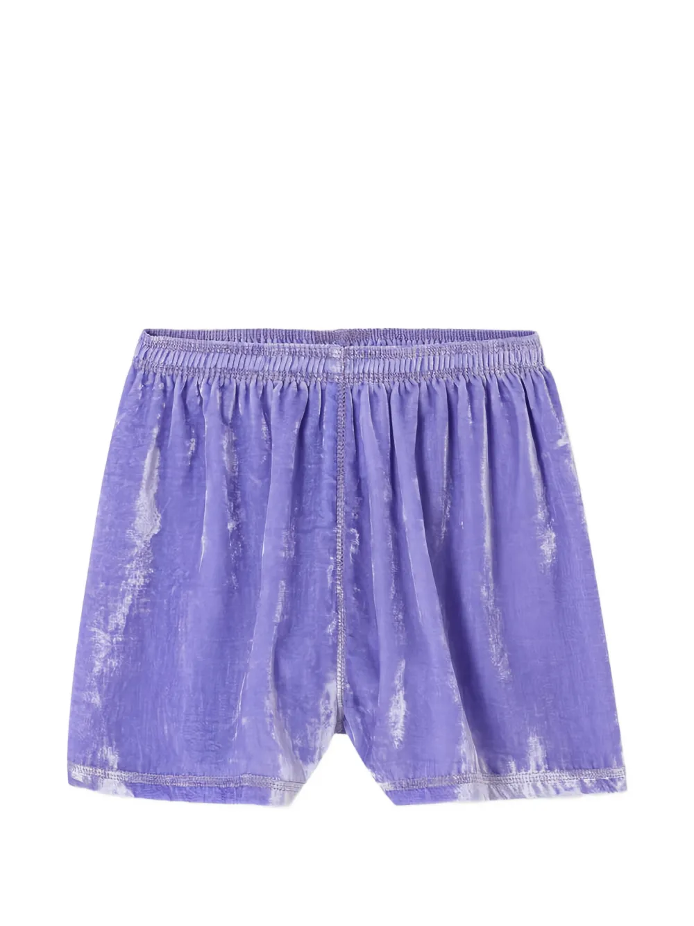 American Vintage Ankaz velvet shorts - Viola